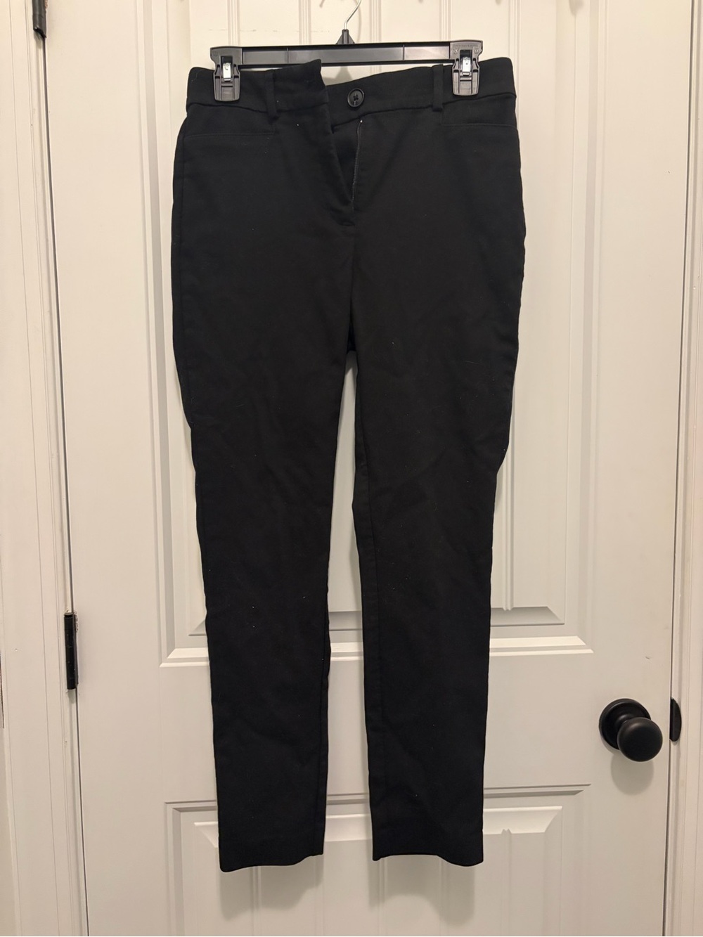 LOFT Black High-Rise Pants